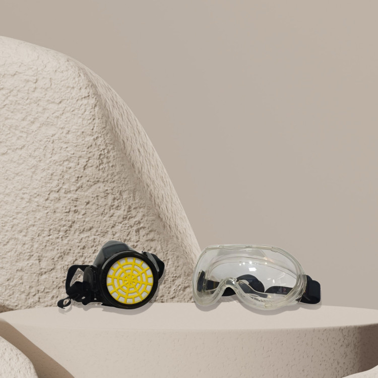 ماسک فیلتر دار ضد بخار و گاز کراتین