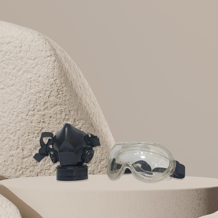 عینک ضد دود وگاز کراتین